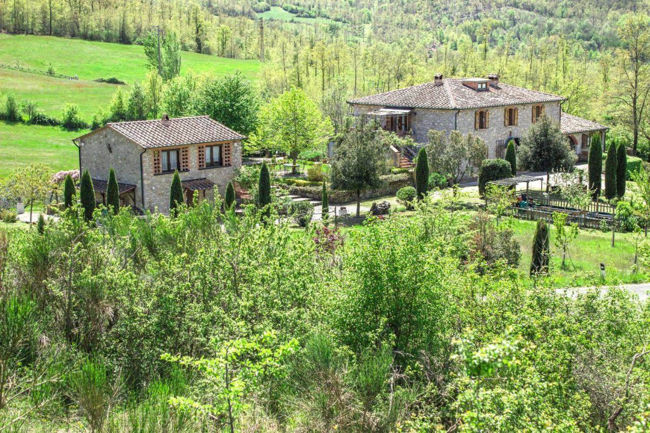 Ca'Novae - Tuscany Farmhouse Montieri Eksteriør billede