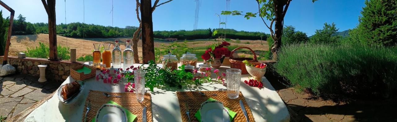 Ca'Novae - Tuscany Farmhouse Montieri Eksteriør billede