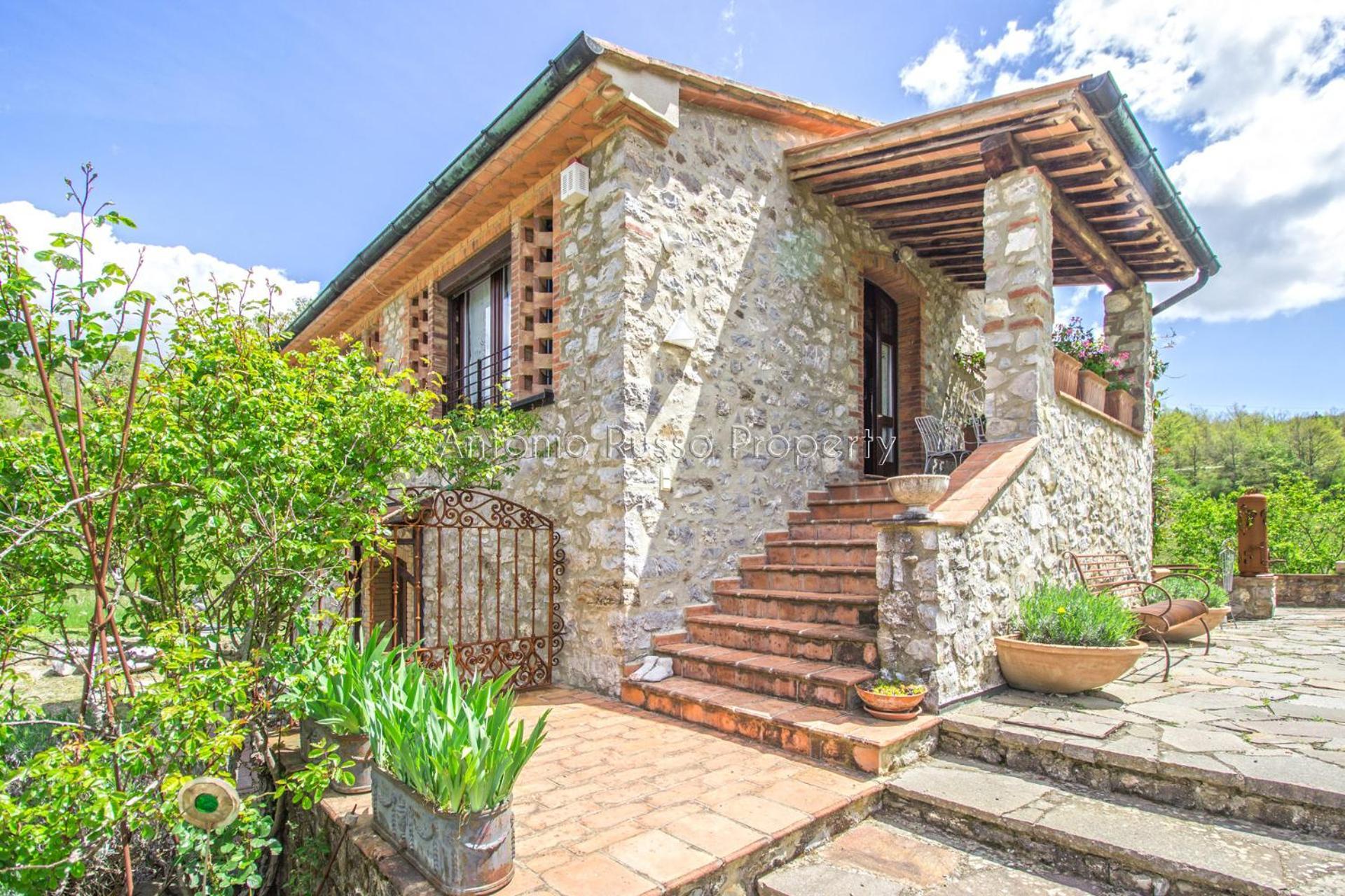 Ca'Novae - Tuscany Farmhouse Montieri Eksteriør billede