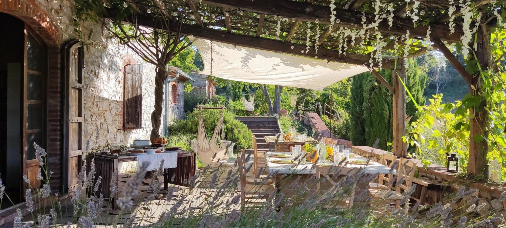Ca'Novae - Tuscany Farmhouse Montieri Eksteriør billede